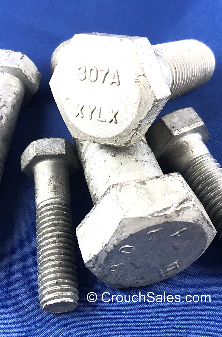galvanized hex bolts